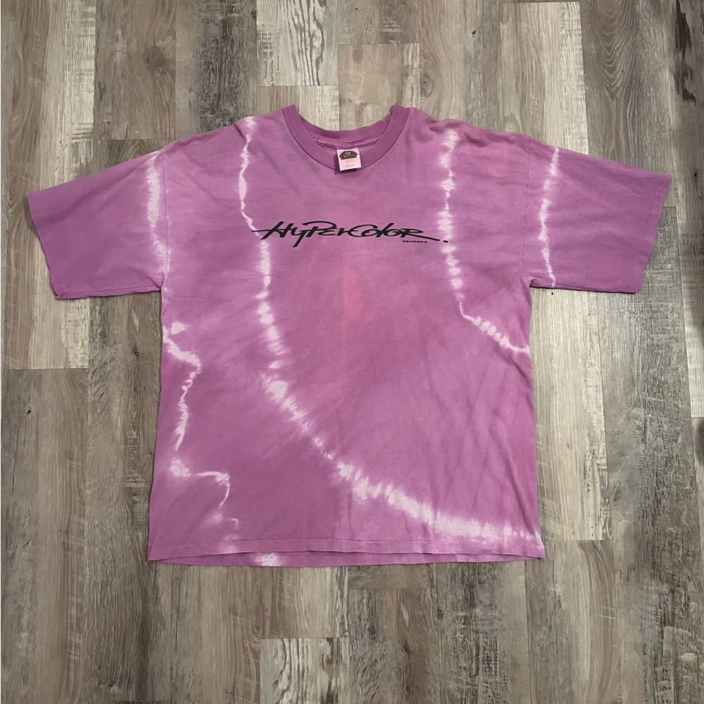 Vintage 90s Hypercolor Generra Color Changing Tee Shirt